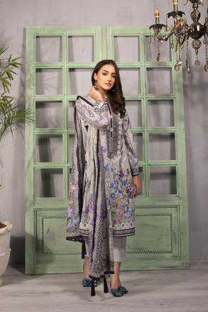 Sapphire Pale Blush A Summer Lawn Collection 2020 | Sapphire Lawn